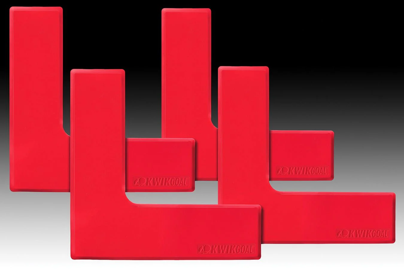Kwik Goal Flat Corner Markers - Pack of 4 - Image 3