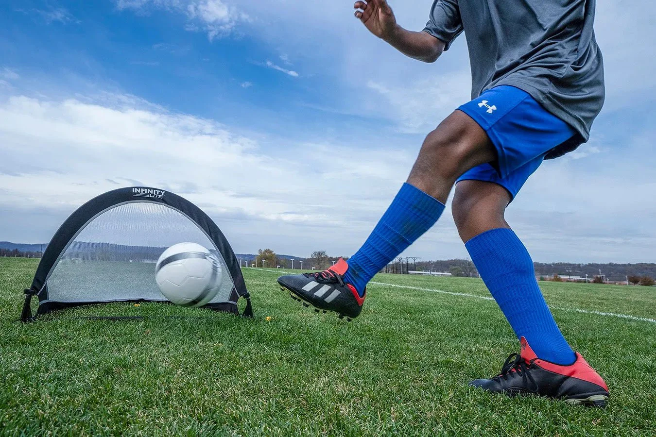 Kwik Goal Infinity Pop-Up Goal (Pair) - 2.5FT - Image 2