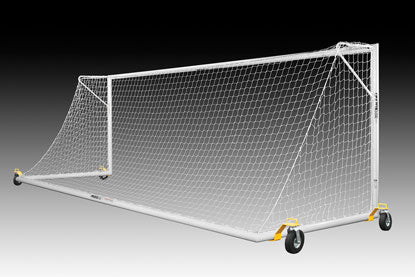 Kwik Goal Pro Premier® European Match Soccer Goal with Swivel Wheels - Image 2