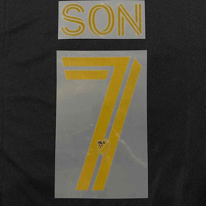LAFC Away 2025- SON #7 Official Name Set