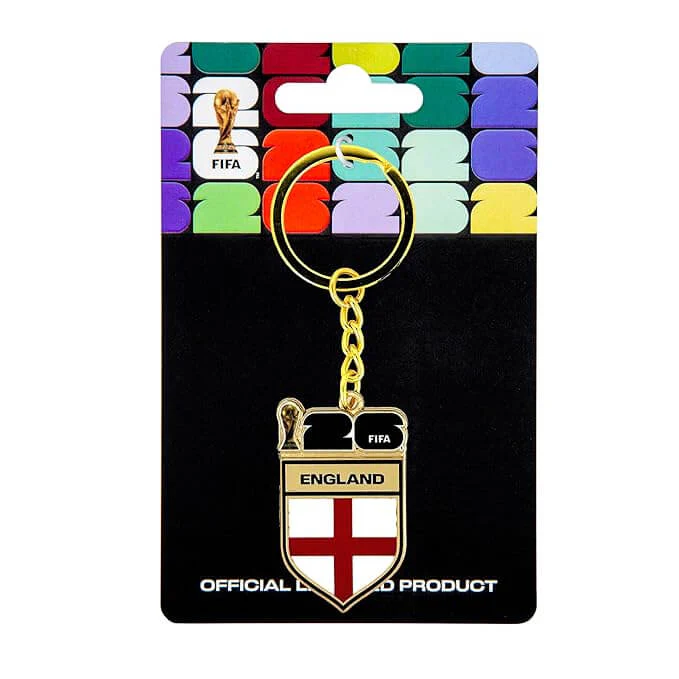 Logo Brands 2026 FIFA World Cup England Flag Keychain - Image 4