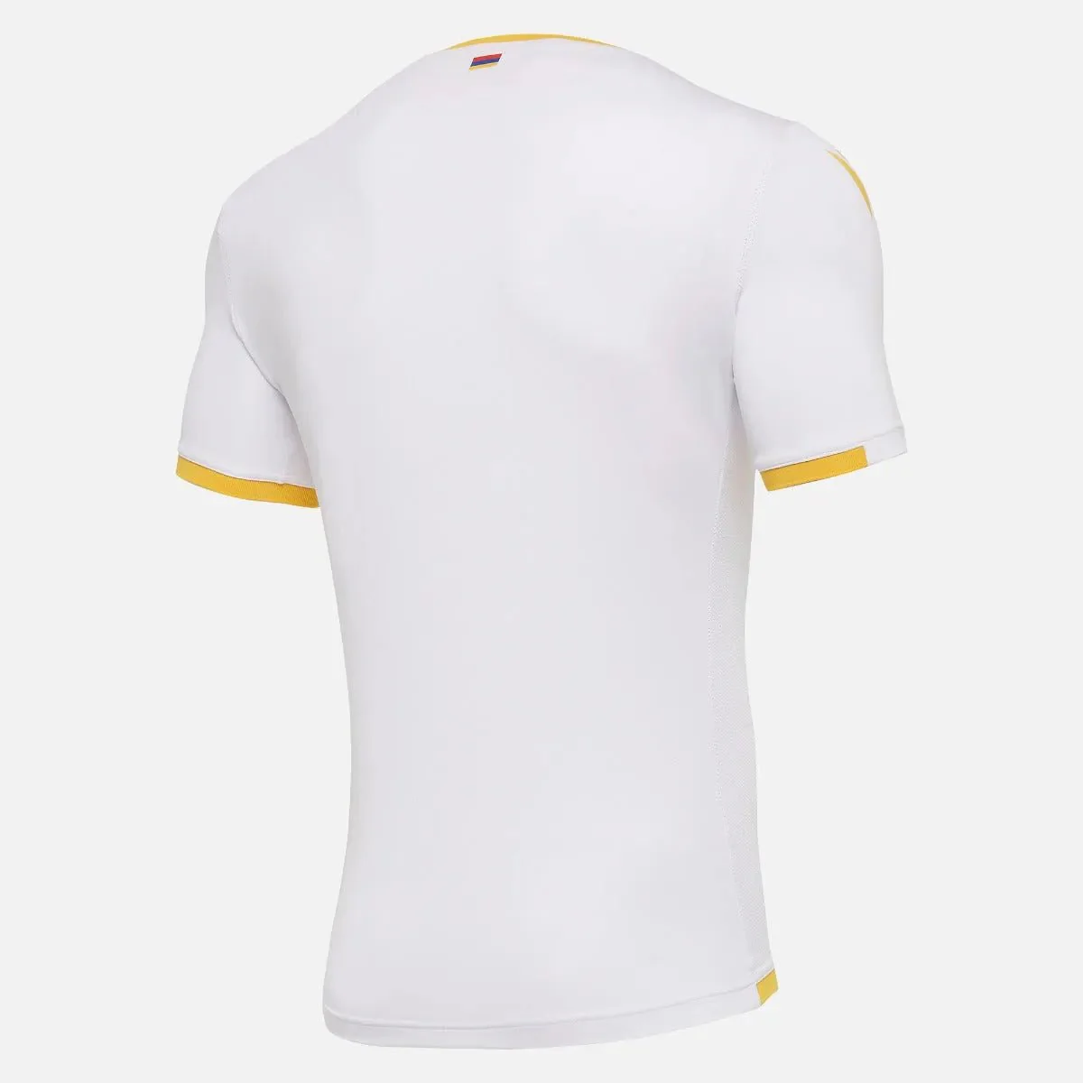 Macron 2021-22 Armenia Third jersey - White-Yellow - Image 2