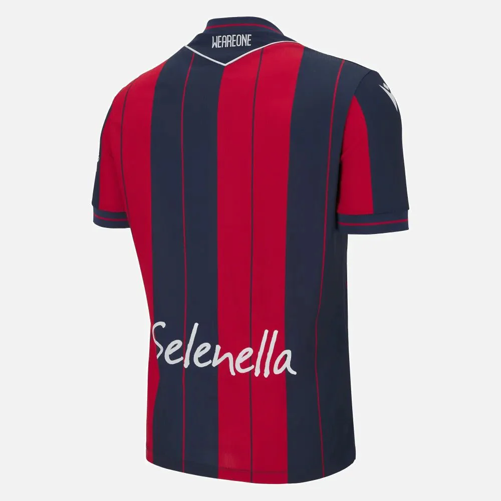 Macron 2025-26 Bologna Men's Authentic Home Soccer Jersey - Image 2