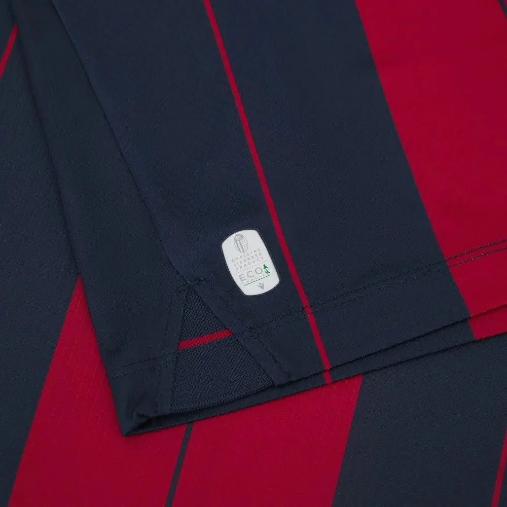 Macron 2025-26 Bologna Men's Authentic Home Soccer Jersey - Image 6