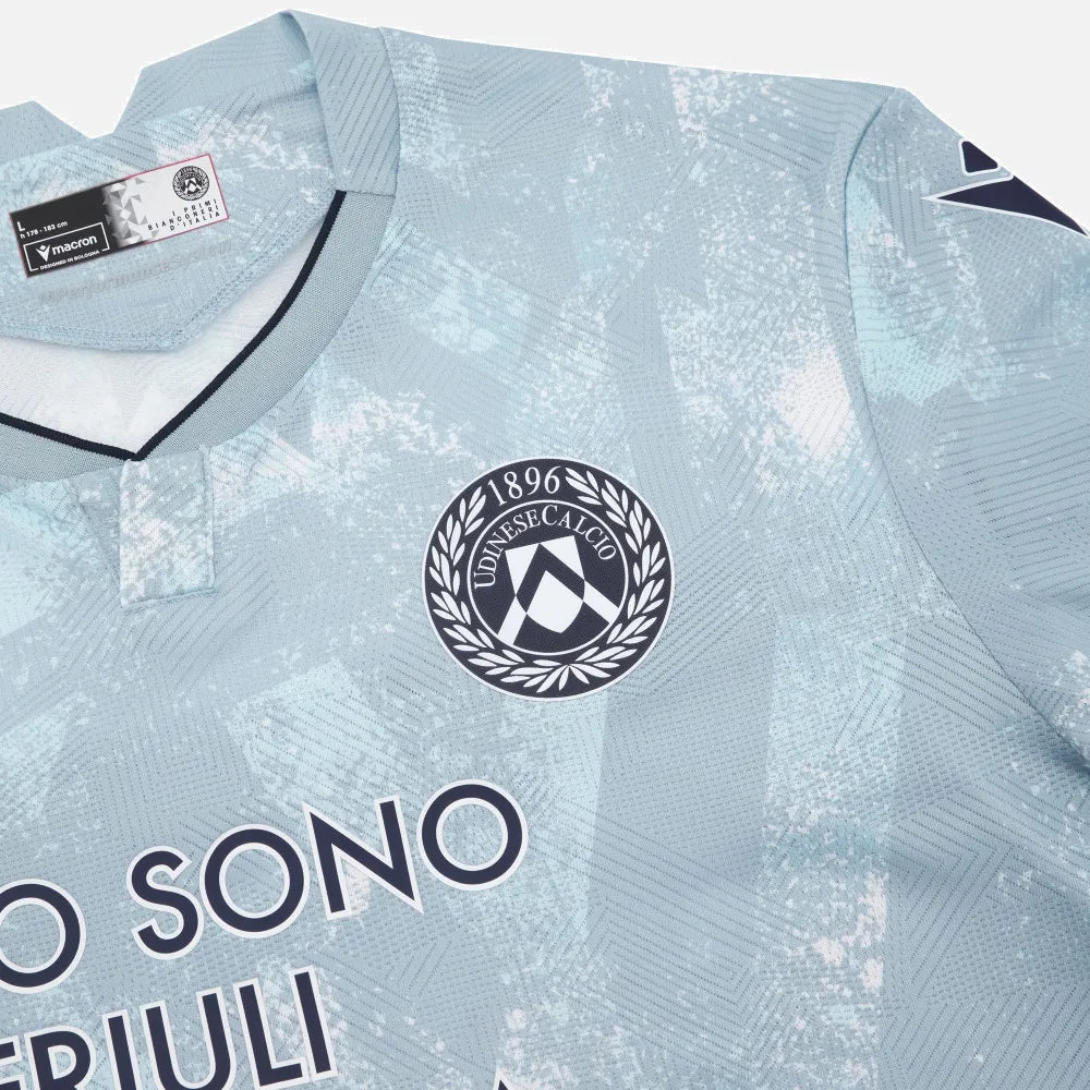 Macron 2025-26 Udinese Men's Authentic Away Soccer Jersey - Image 3