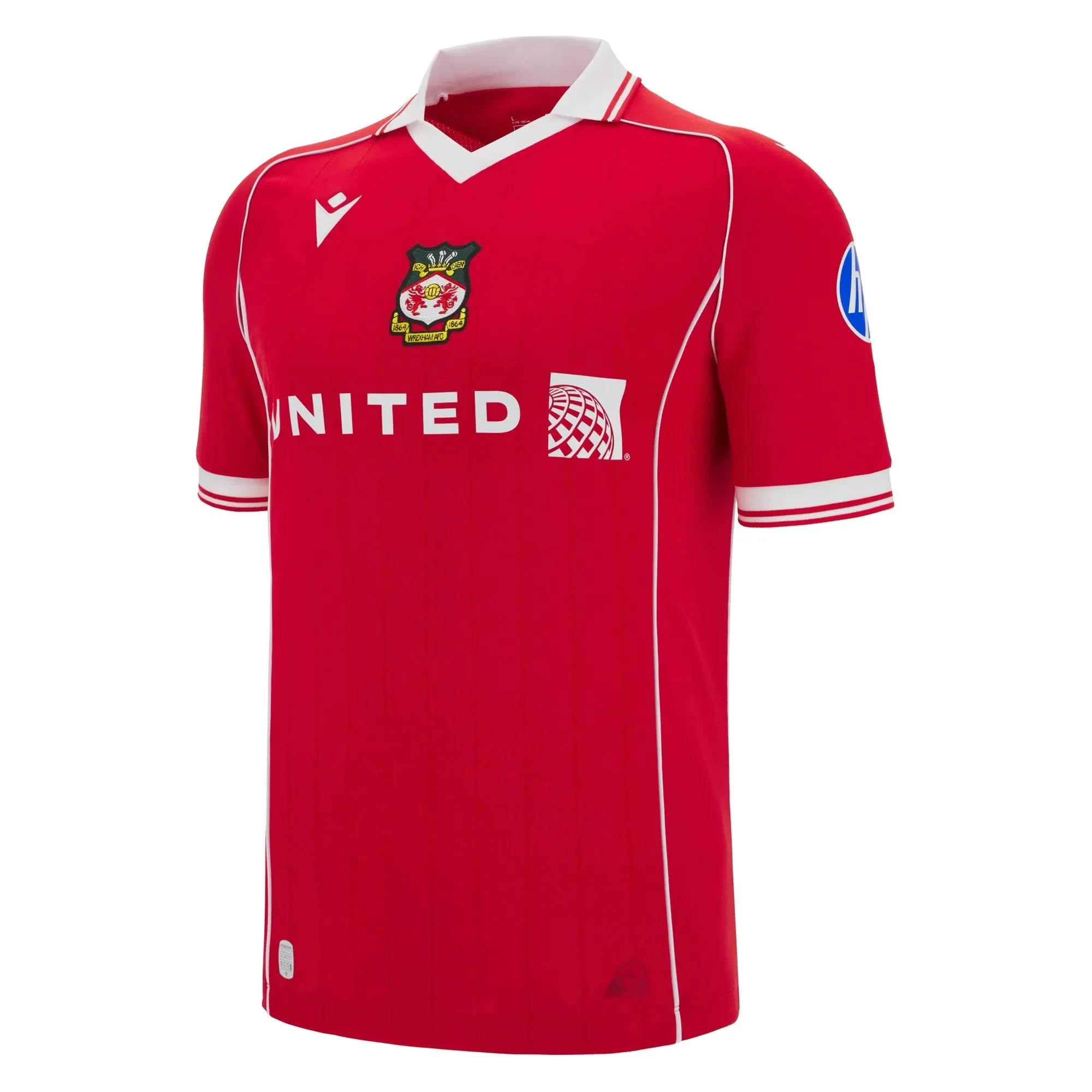 Macron 2025-26 Wrexham Men's Authentic Home Soccer Jersey