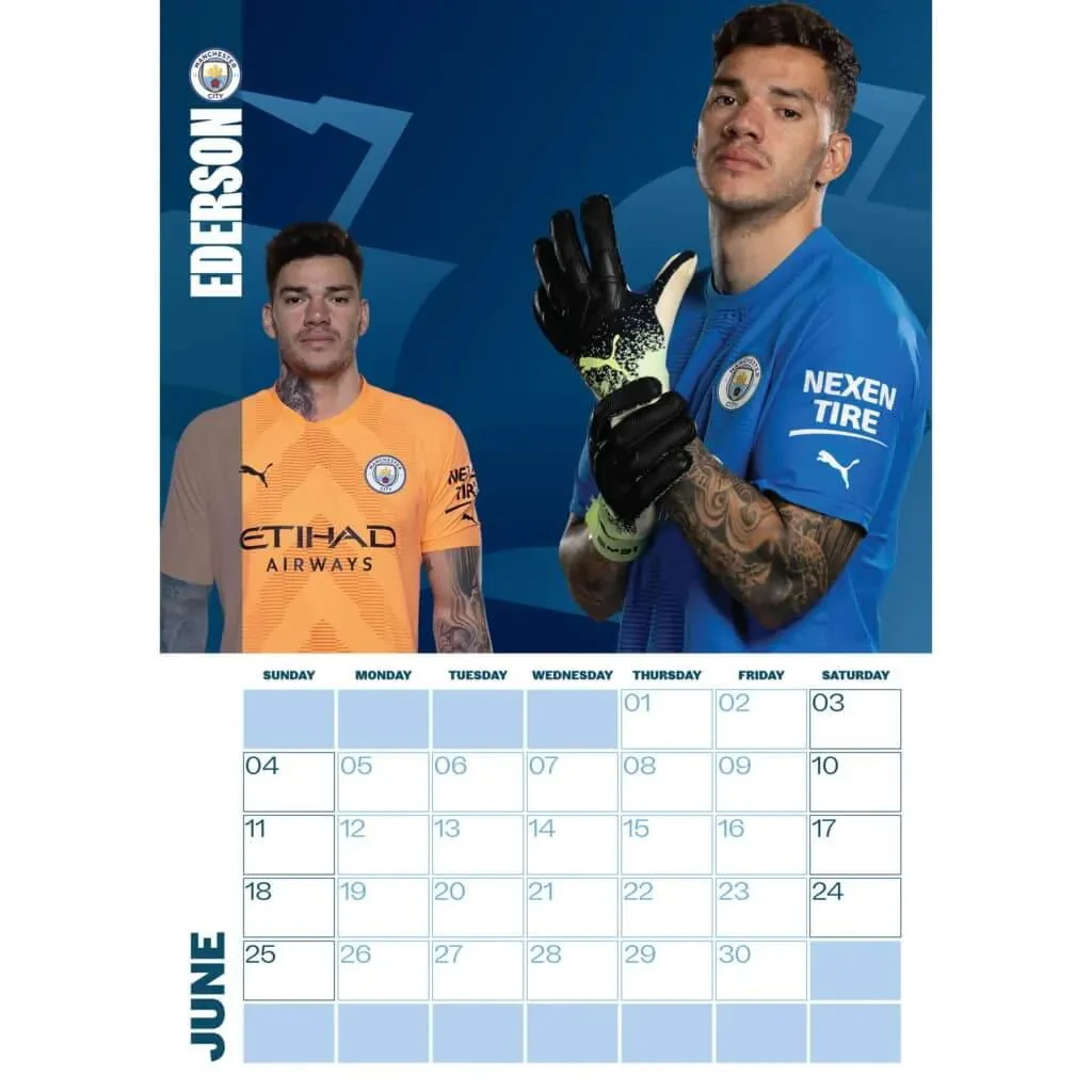 Manchester City 2023 Official Calendar - Image 3