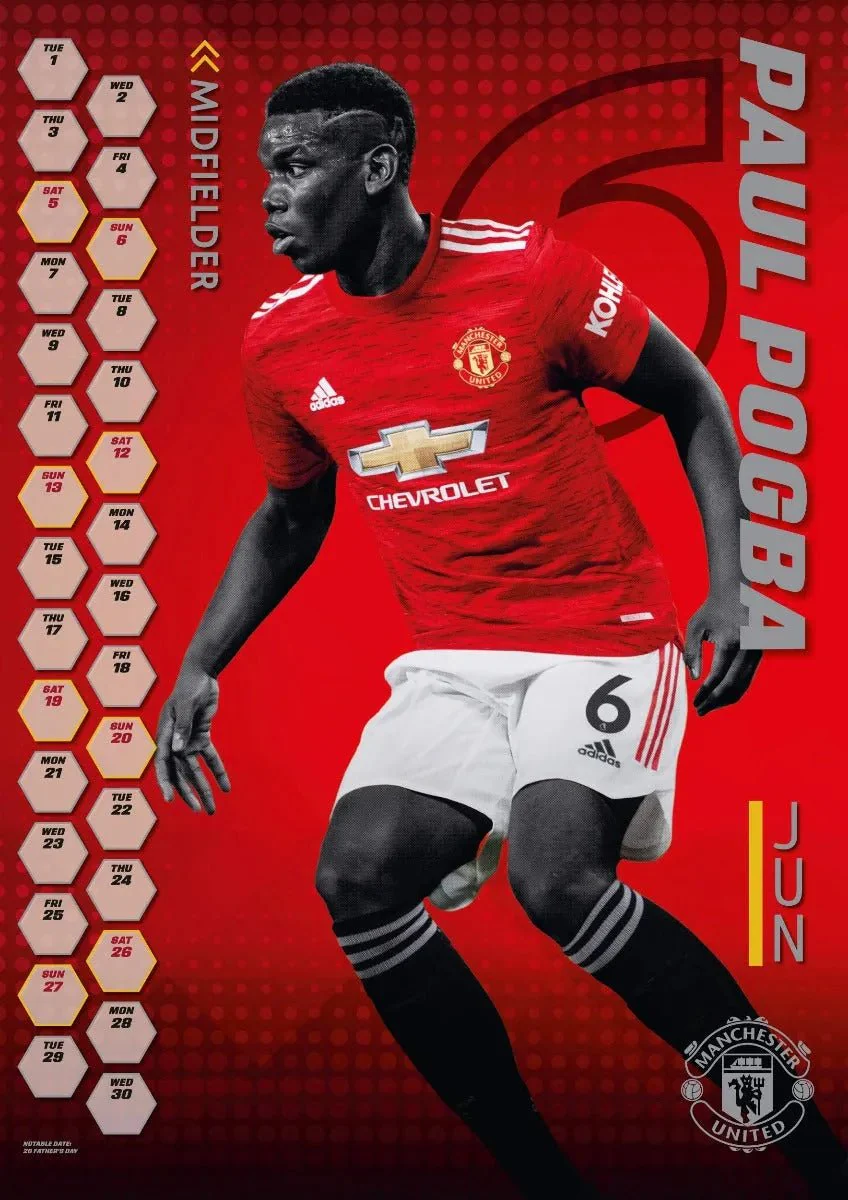 Manchester United 2021 Official Calendar - Image 3