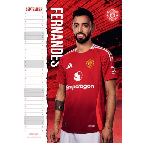 Manchester United 2025 Official Calendar - Image 3