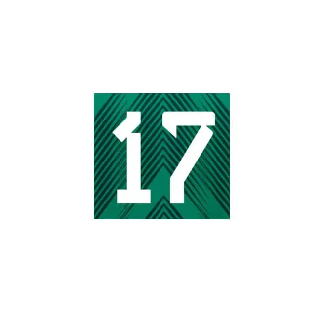 Mexico 2022-23 Home O. Pineda #17 Youth Jersey Name Set - Image 2