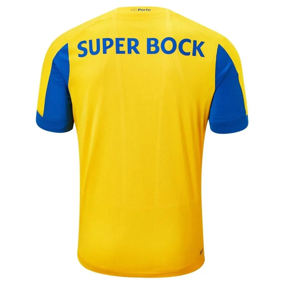 New Balance 2019-20 FC Porto Away Jersey - Yellow-Blue - Image 2