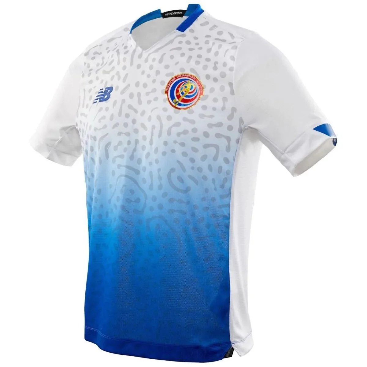 New Balance 2021-22 Costa Rica Away Jersey - White-Blue