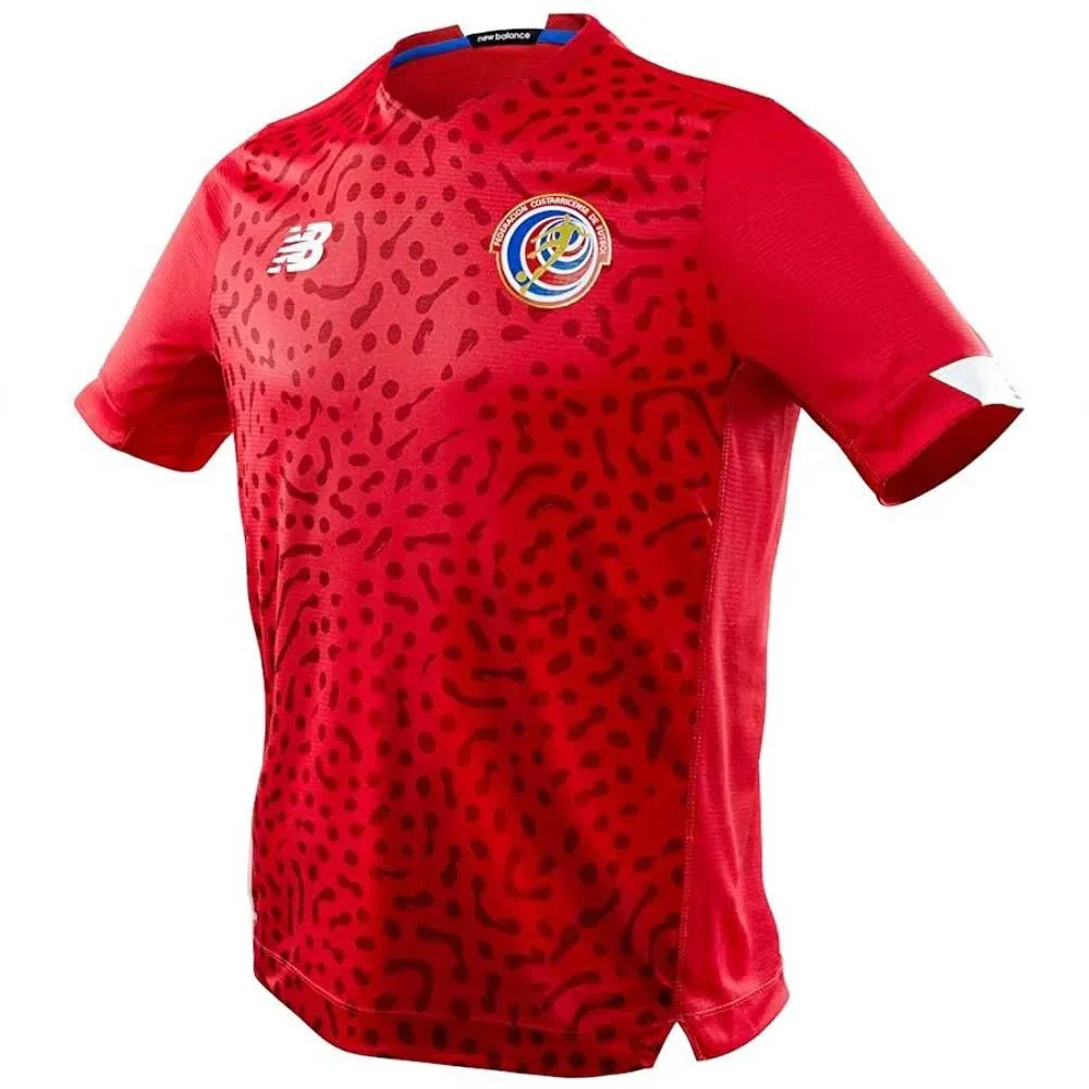 New Balance 2021-22 Costa Rica Home Jersey - Red