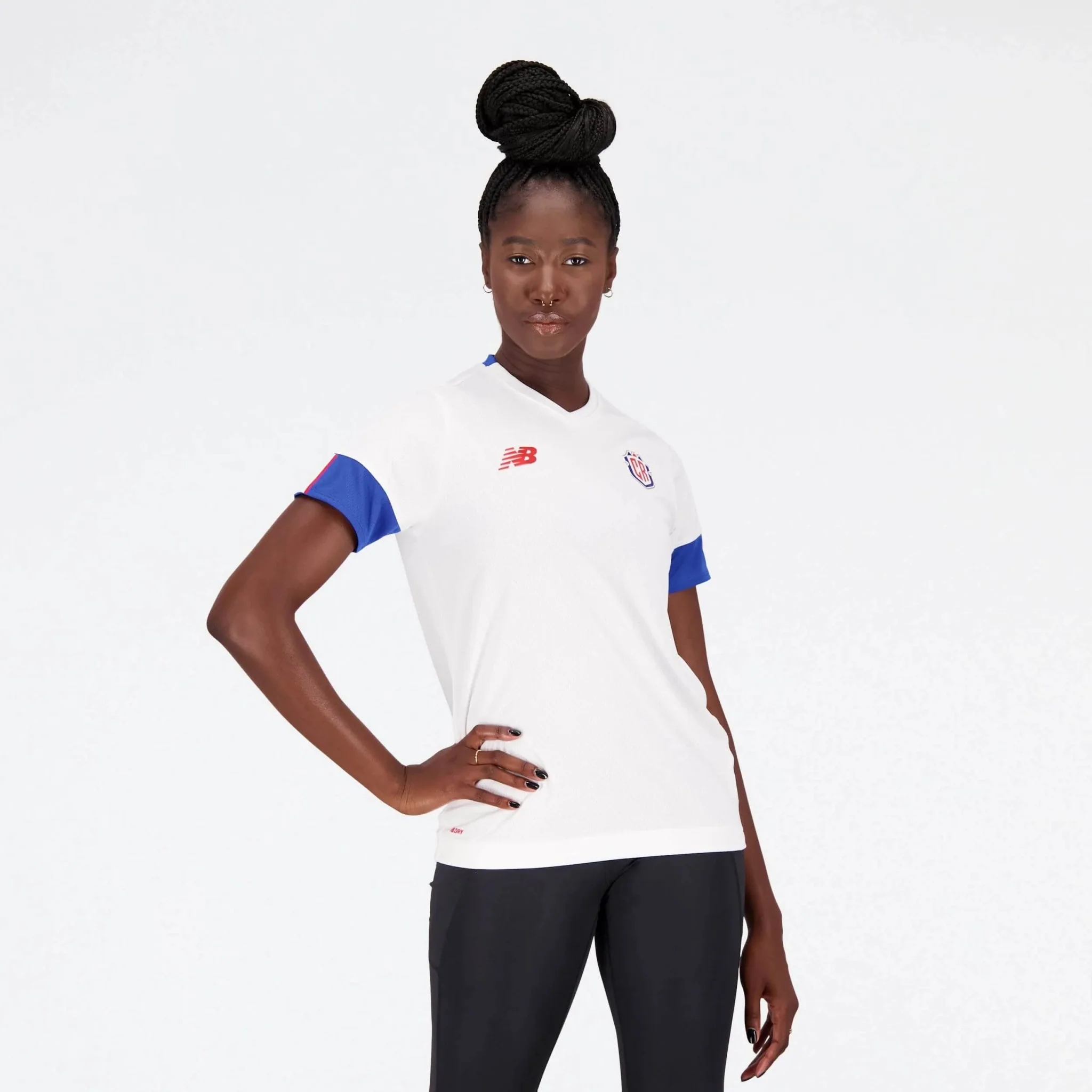 New Balance 2022-23 Women's Costa Rica Away Jersey - White