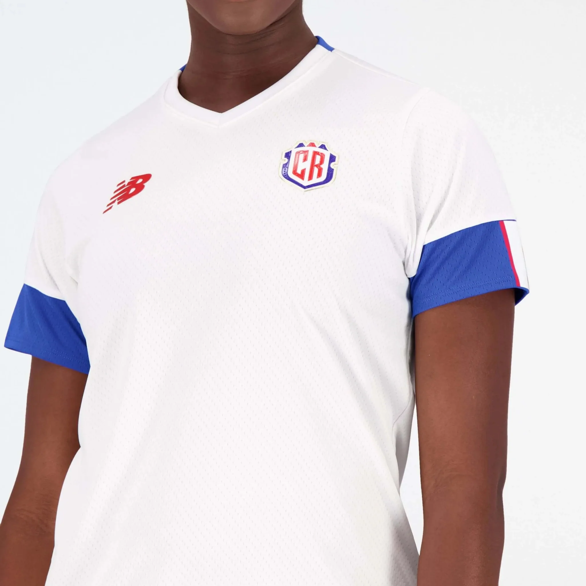 New Balance 2022-23 Women's Costa Rica Away Jersey - White - Image 4