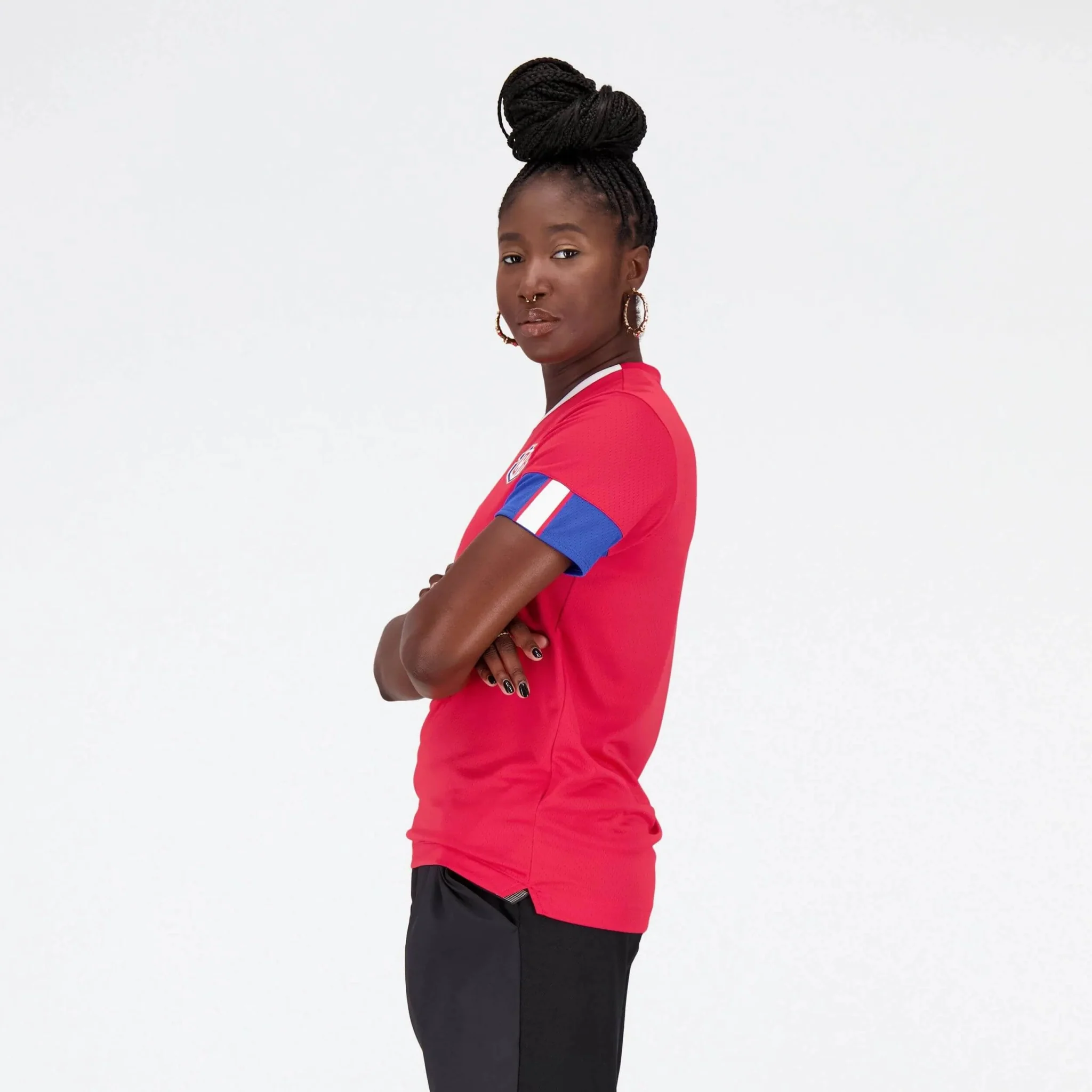 New Balance 2022-23 Women's Costa Rica Home Jersey - Red - Image 2