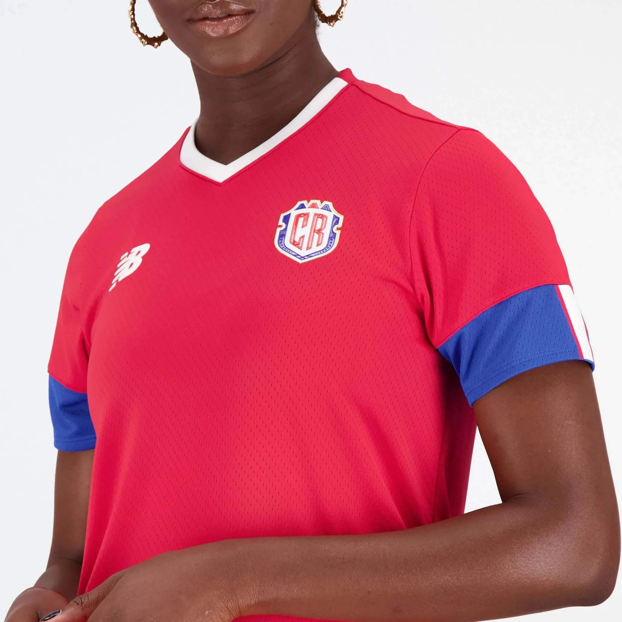 New Balance 2022-23 Women's Costa Rica Home Jersey - Red - Image 4