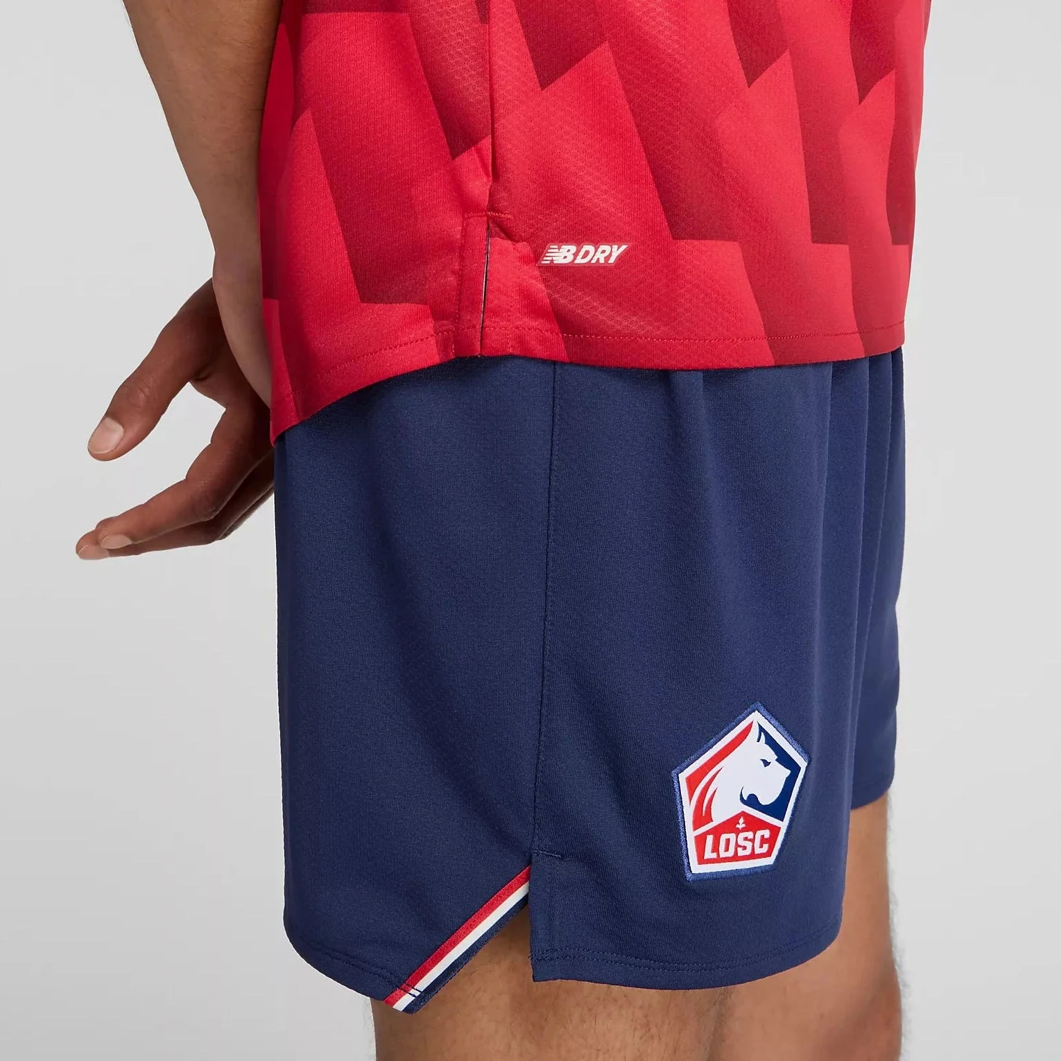 New Balance 2025-26 Lille Men's Stadium Home Soccer Jersey - Image 6