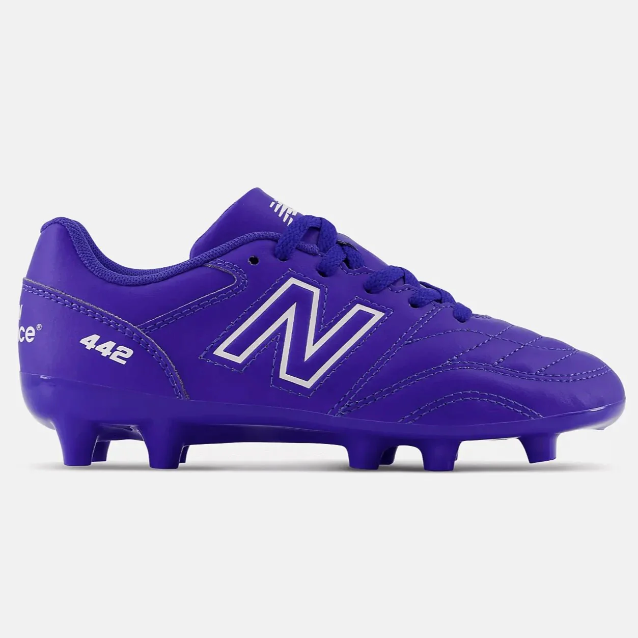 New Balance Junior 442 V2 Academy FG Wide - Blue-White