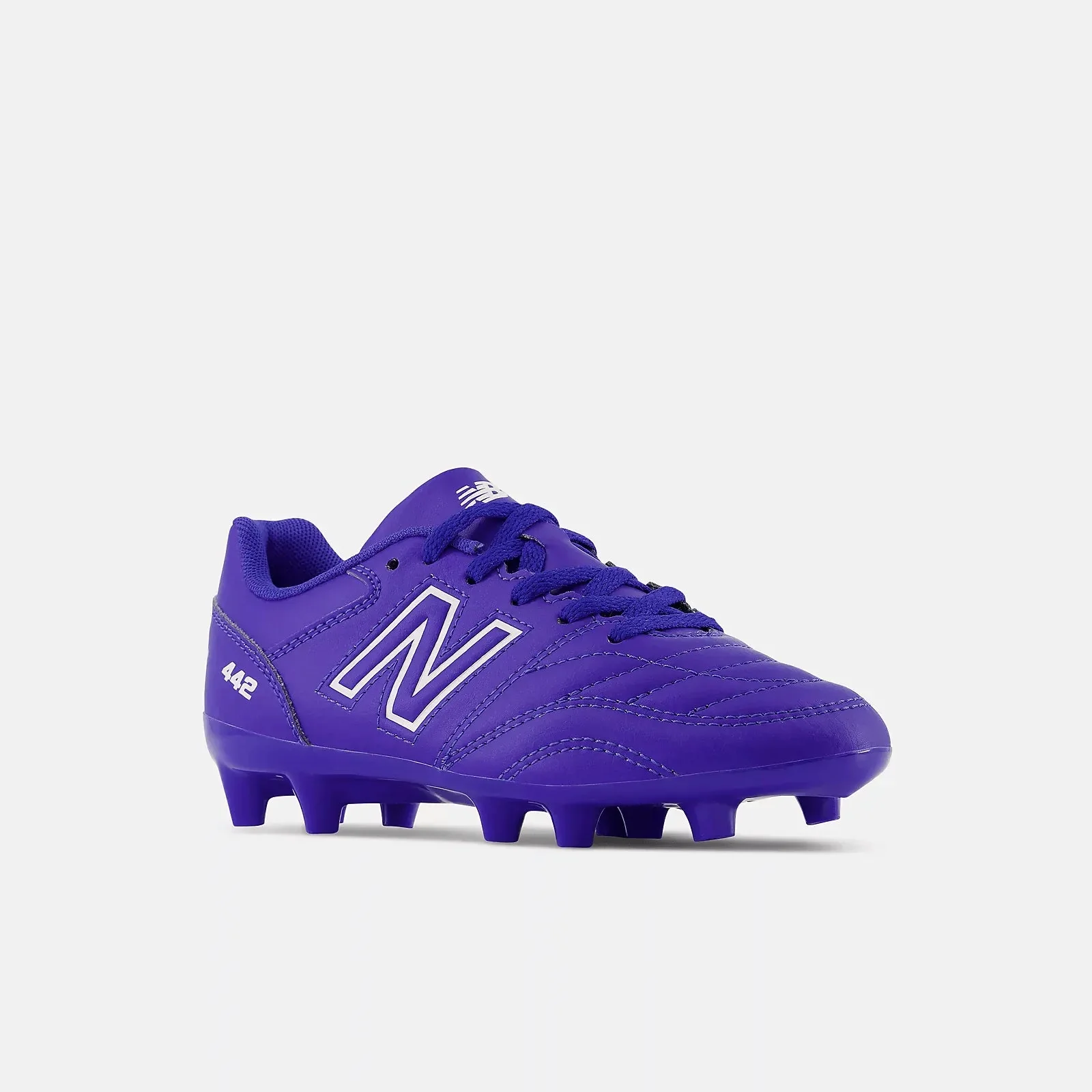New Balance Junior 442 V2 Academy FG Wide - Blue-White - Image 3