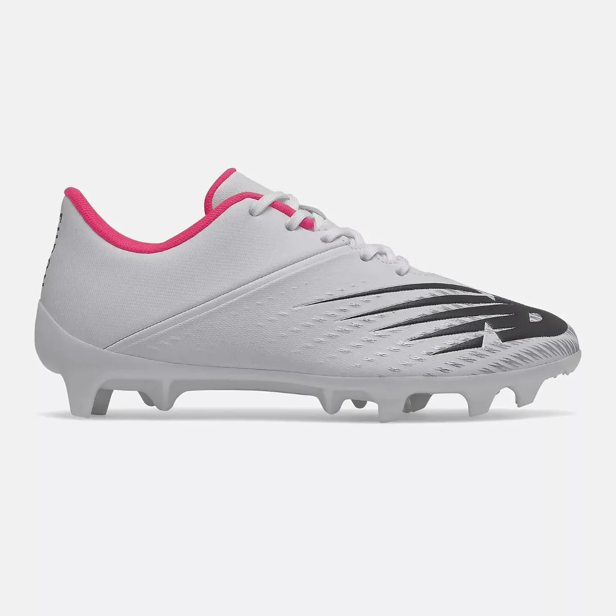 New Balance JR Furon V6+ Dispatch. FG Wide -White-Black-Pink