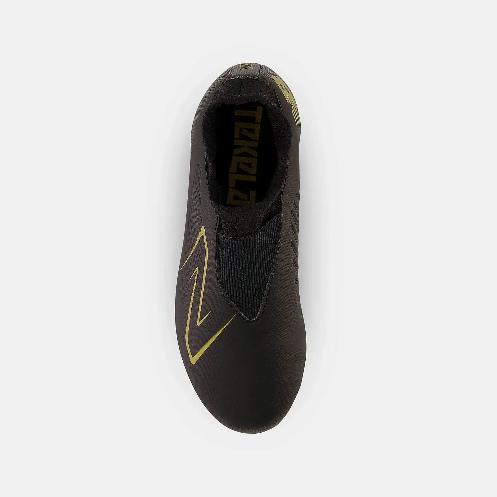 New Balance Junior Tekela V4 Magique FG Wide - Black-Gold - Image 2