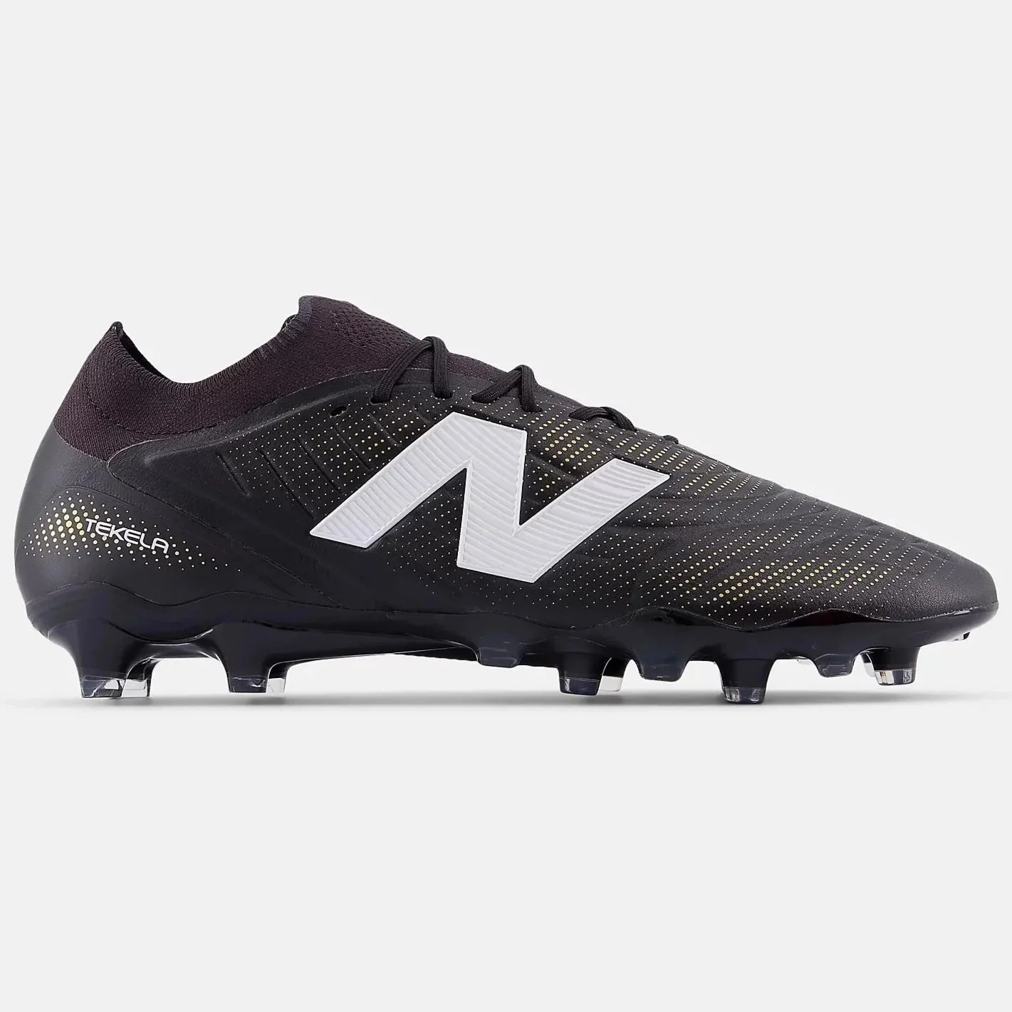 New Balance Tekela Elite Low Laced V5 2E Wide Firm Ground Soccer Cleats- Black Pack (FA25)