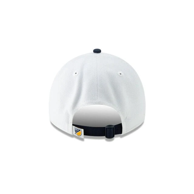 New Era LA Galaxy Jersey Hook Home 920 Adjustable Hat - White-Navy - Image 3