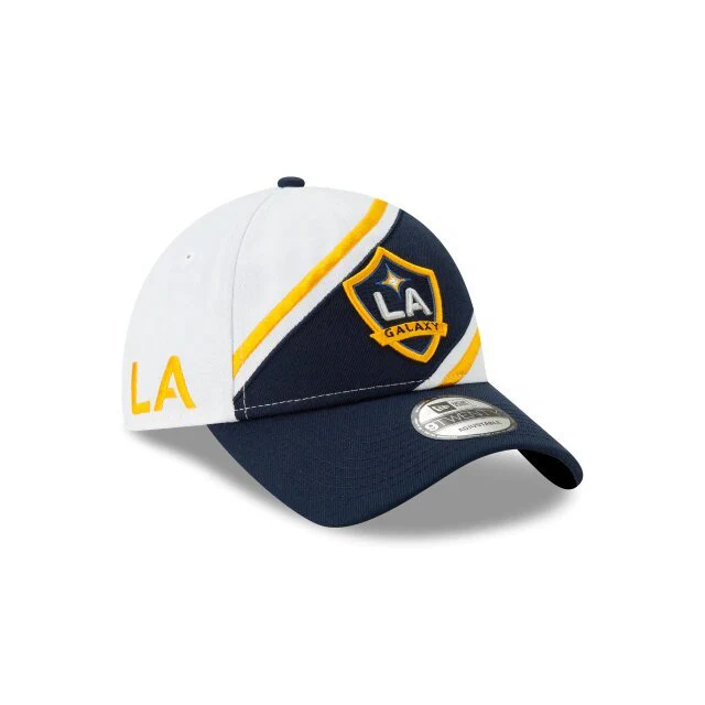 New Era LA Galaxy Jersey Hook Home 920 Adjustable Hat - White-Navy - Image 4