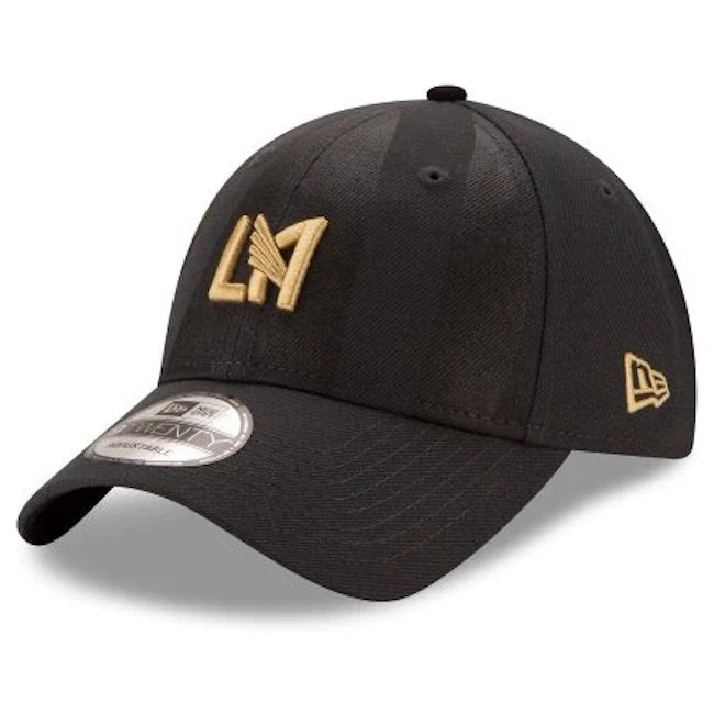 New Era LAFC Jersey Hook 920 Adjustable Hat - Dark Grey-Black