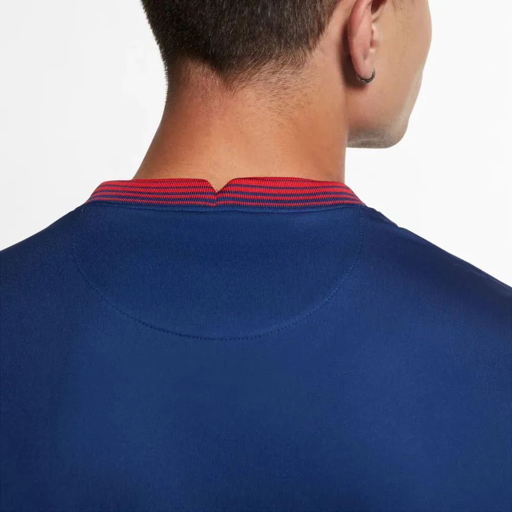 Nike 2020-21 Atletico Madrid Away Jersey - Navy-Red - Image 3
