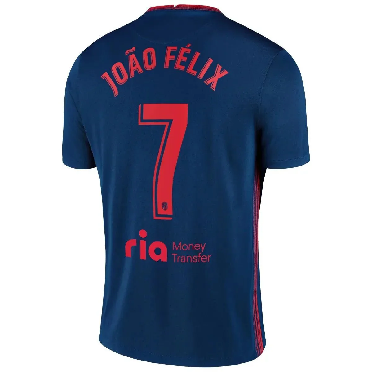 Nike 2020-21 Atletico Madrid Away Jersey - Navy-Red - Image 6