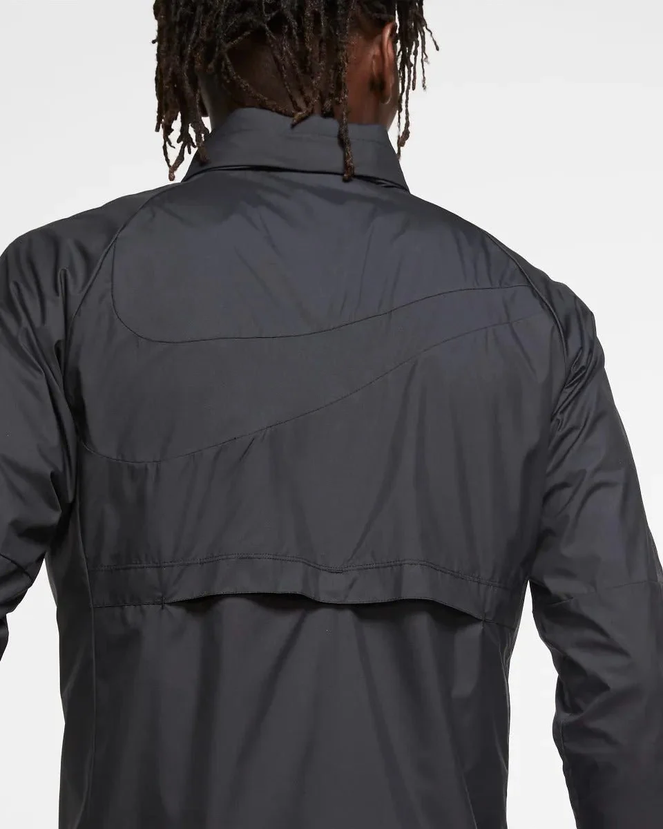 Nike 2020-21 Barcelona AWF Lite Jacket - Black-Gold - Image 3