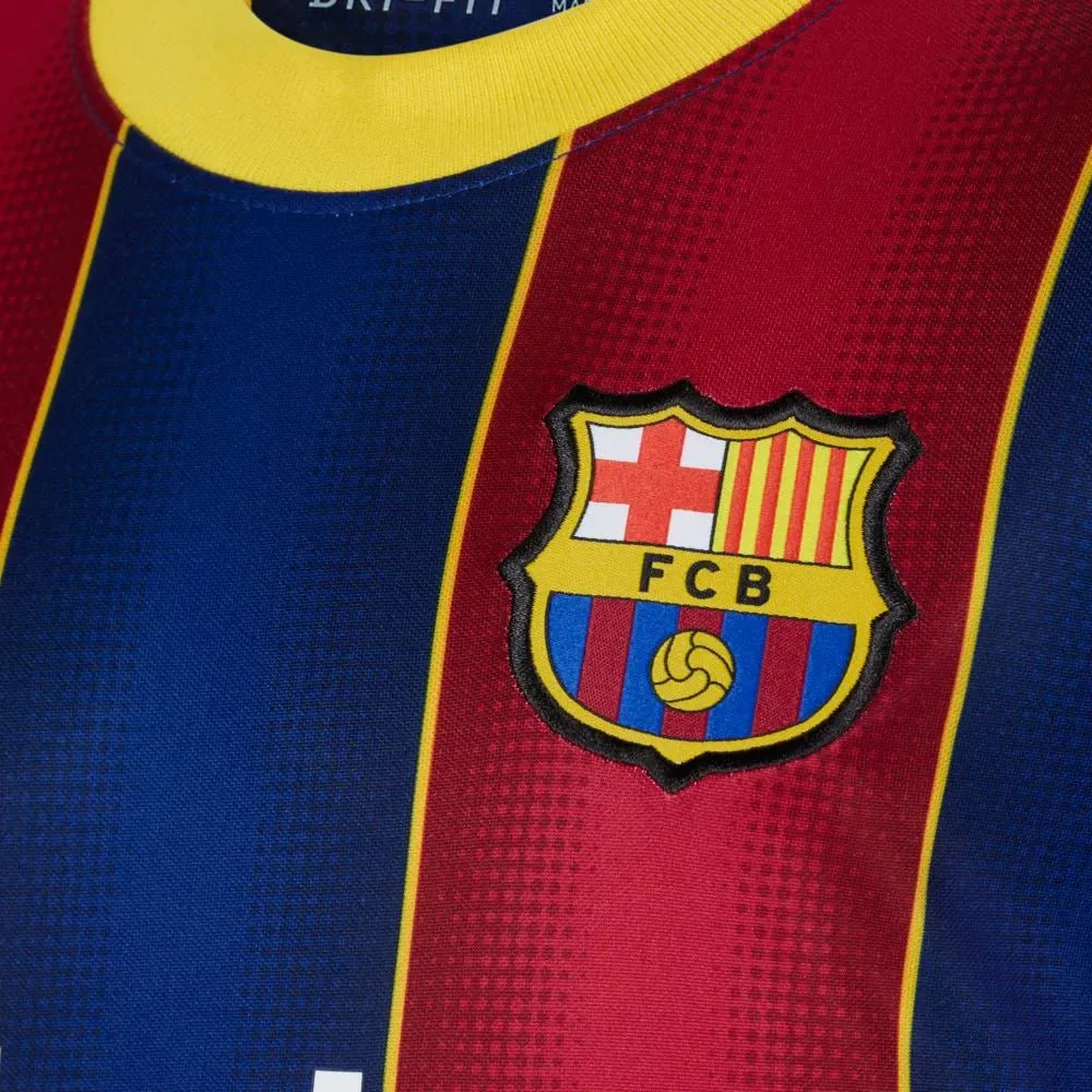 Nike 2020-21 Barcelona Youth Home Jersey - Blue-Red - Image 6