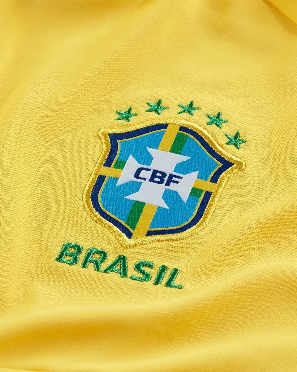 Nike 2020-21 Brasil I96 Anthem Track Jacket - Yellow - Image 3