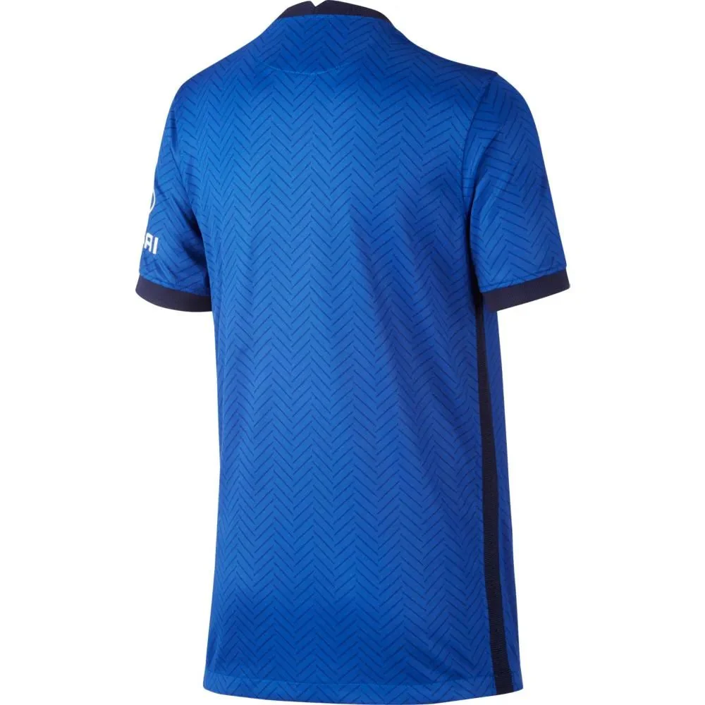 Nike 2020-21 Chelsea Youth Home Jersey - Blue - Image 2