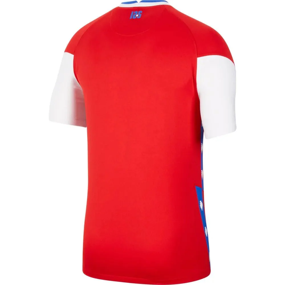 Nike 2020-21 Chile Home Jersey - Red-White - Image 2
