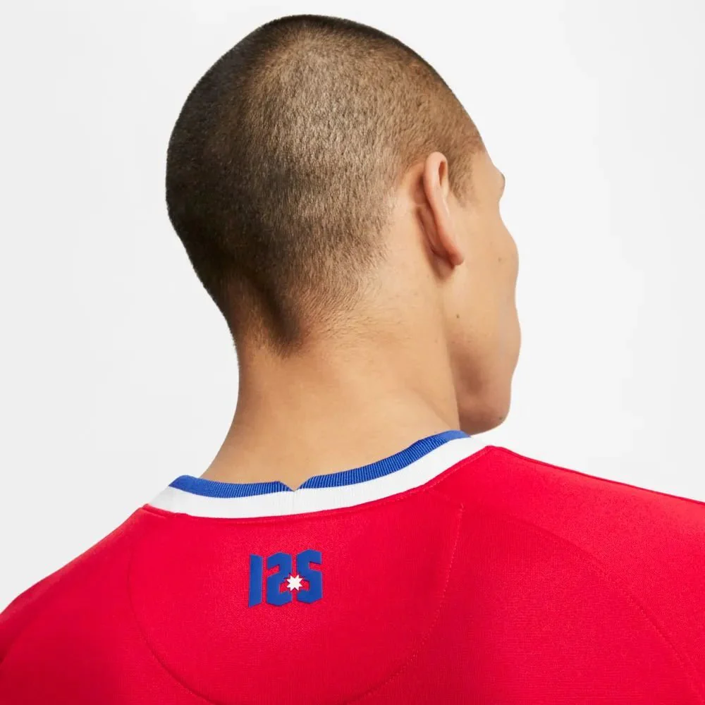 Nike 2020-21 Chile Home Jersey - Red-White - Image 5