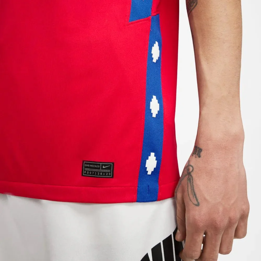 Nike 2020-21 Chile Home Jersey - Red-White - Image 6