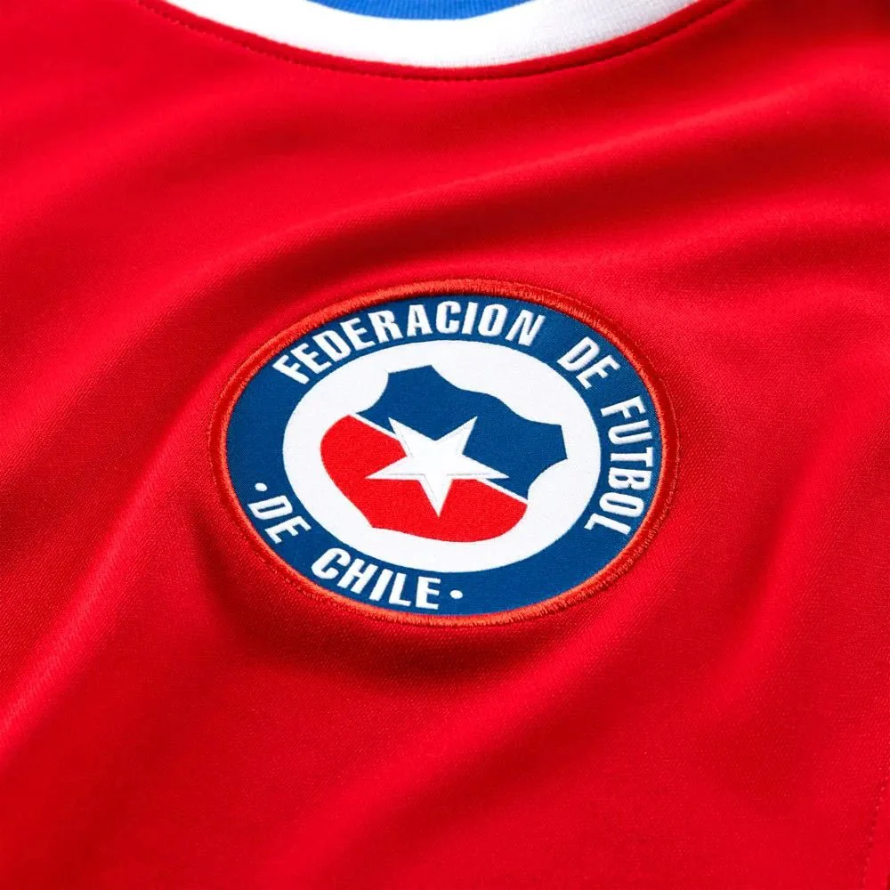 Nike 2020-21 Chile Home Jersey - Red-White - Image 7