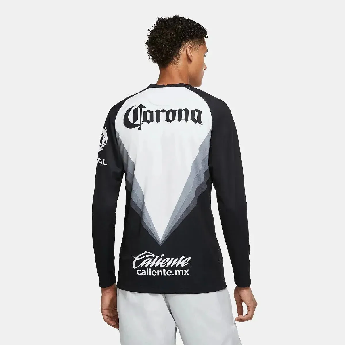 Nike 2020-21 Club America Stadium Goalkeeper LS Jersey - Black-Light Grey - Image 2