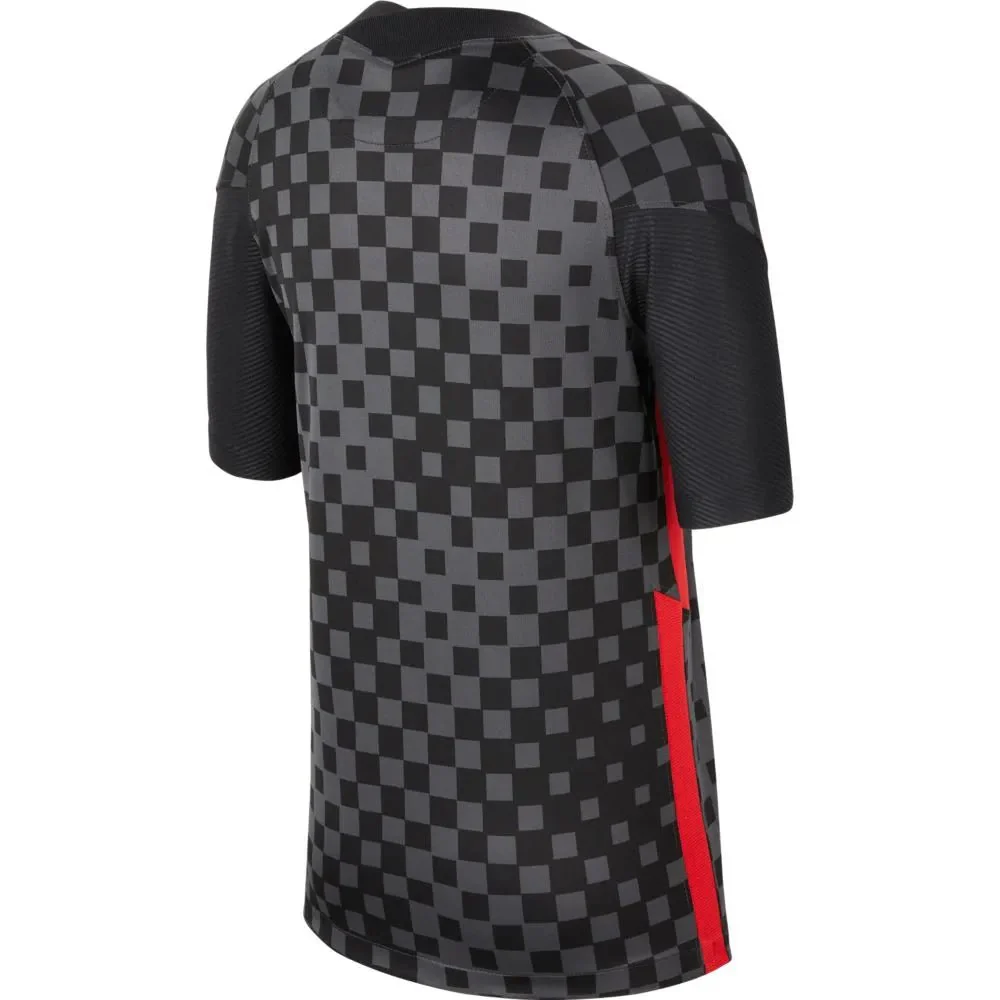 Nike 2020-21 Croatia YOUTH Away Jersey - Black - Image 2