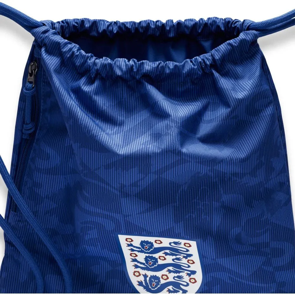 Nike 2020-21 England Stadium Gymsack - Royal - Image 3