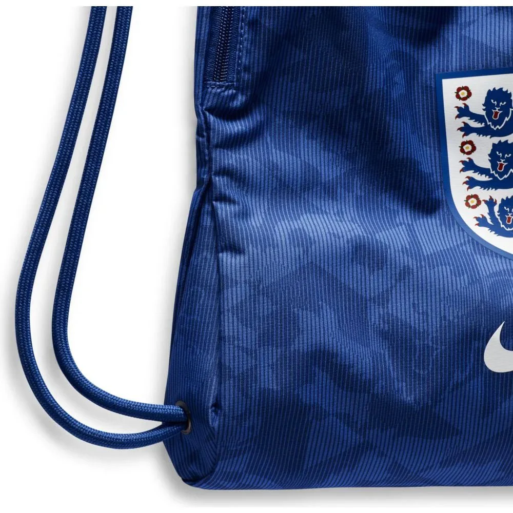Nike 2020-21 England Stadium Gymsack - Royal - Image 5
