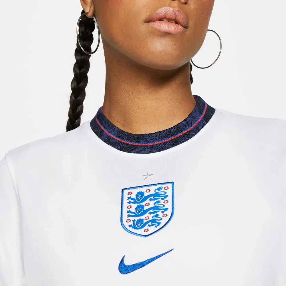 Nike 2020-21 England WOMENS Home Jersey - White - Image 3