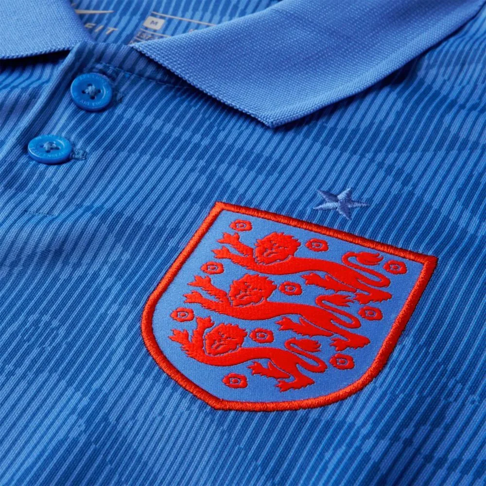Nike 2020-21 England YOUTH Away Jersey - Blue-Red - Image 3