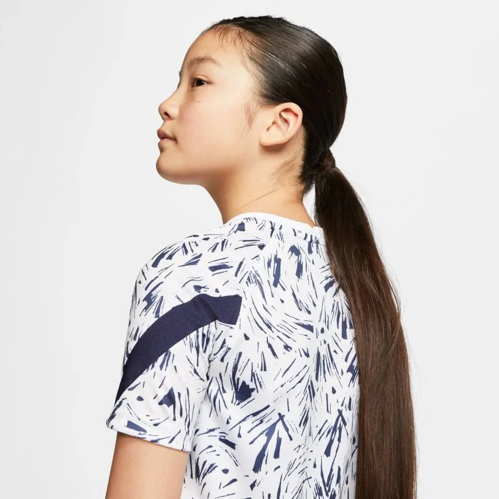 Nike 2020-21 France Dri-Fit YOUTH Training Top - White - Image 4