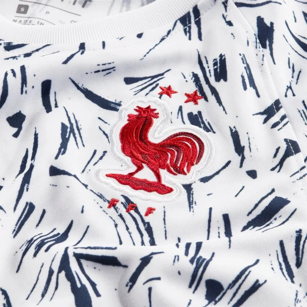 Nike 2020-21 France Dri-Fit YOUTH Training Top - White - Image 5