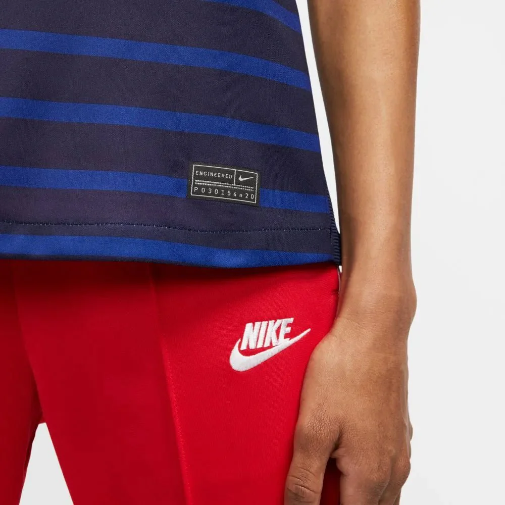 Nike 2020-21 France WOMENS Home Jersey - Blue-Red - Image 6