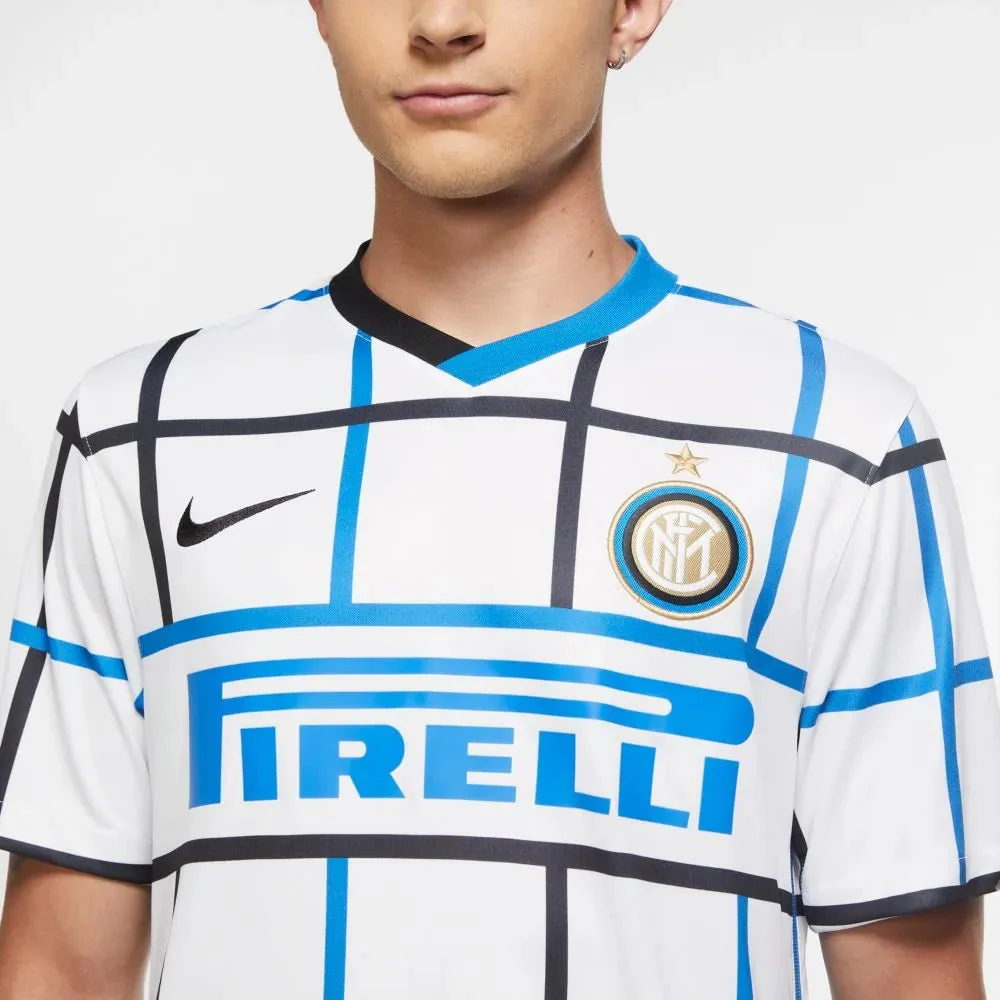 Nike 2020-21 Inter Milan Away Jersey - White-Blue-Black - Image 3